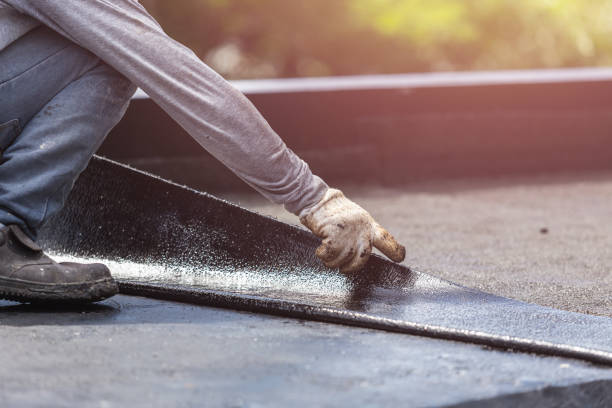 Professional Basement Waterproofing technician working in Kimmell, IN